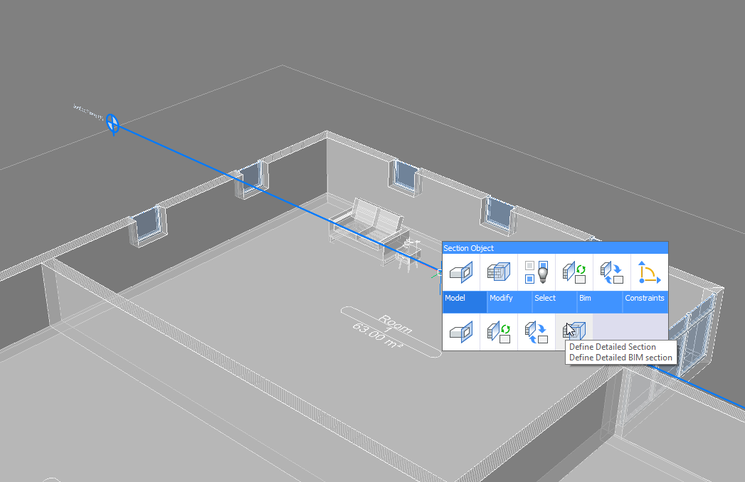 DetailSchnitt definieren CAD Deutschland / BricsCAD Help Desk